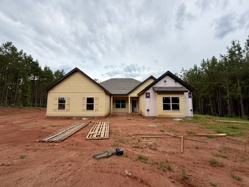 In-progress construction of a new home in Mitchell Farms, LaGrange, GA (Image 2). In-progress construction of a new home in Mitchell Farms, LaGrange, GA (Image 2).