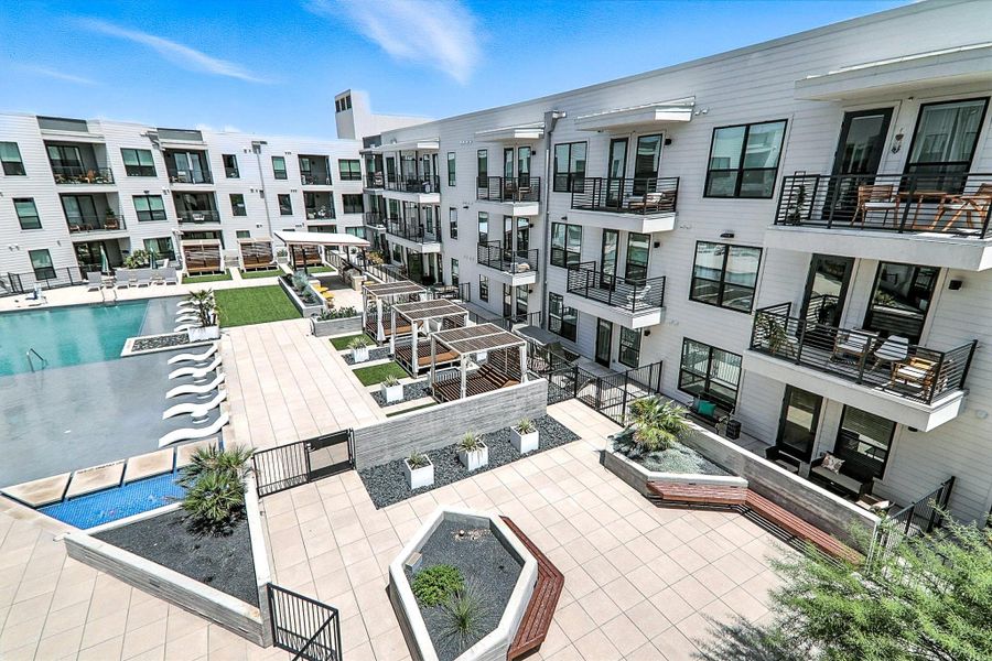 view from the balcony inside unit