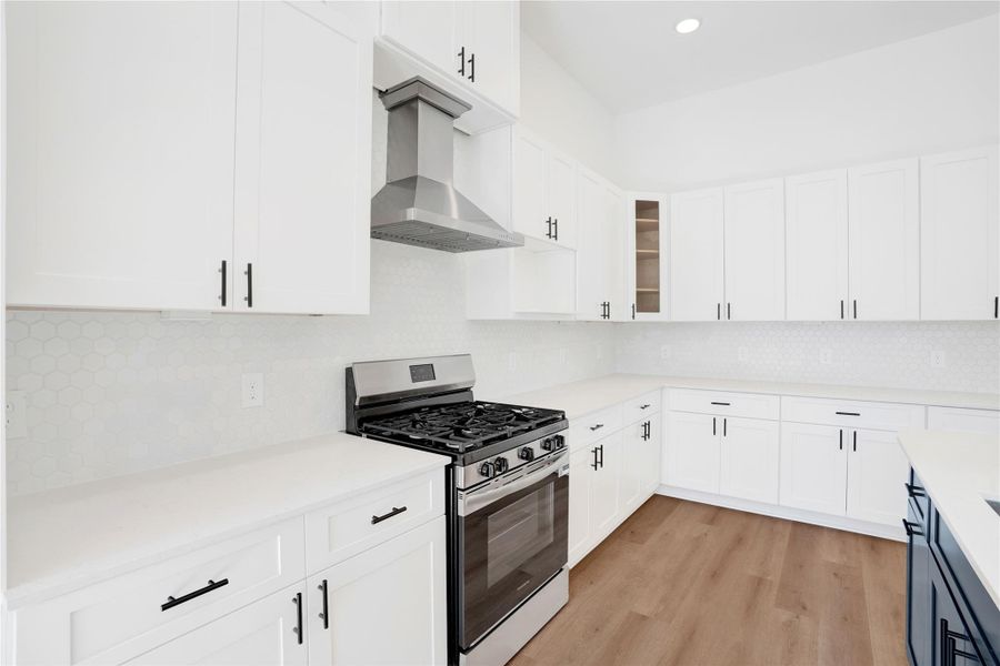 Furnished interior view inside a new home in , Cypress (Image 10).