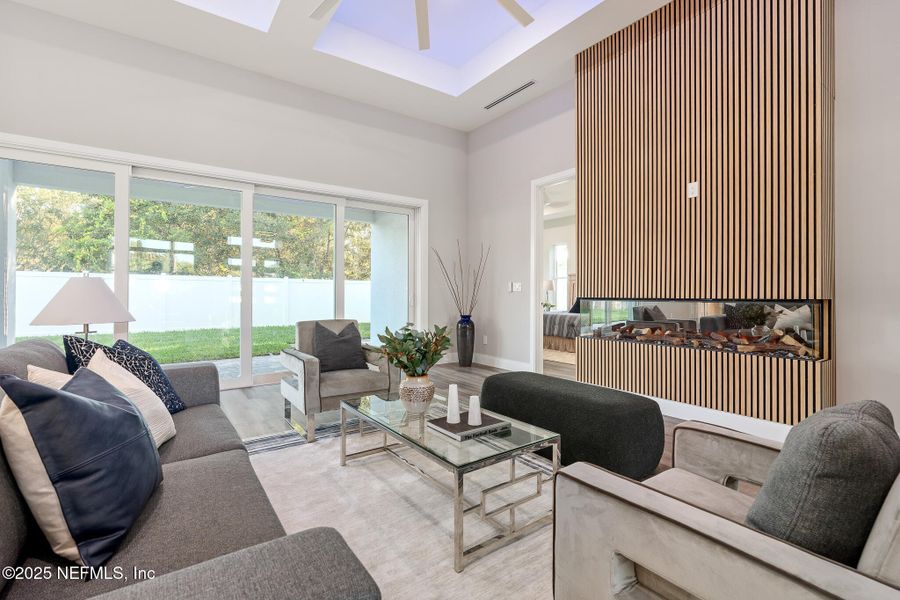 Furnished interior view inside a new home in , Palm Coast (Image 7). Furnished interior view inside a new home in , Palm Coast (Image 7).