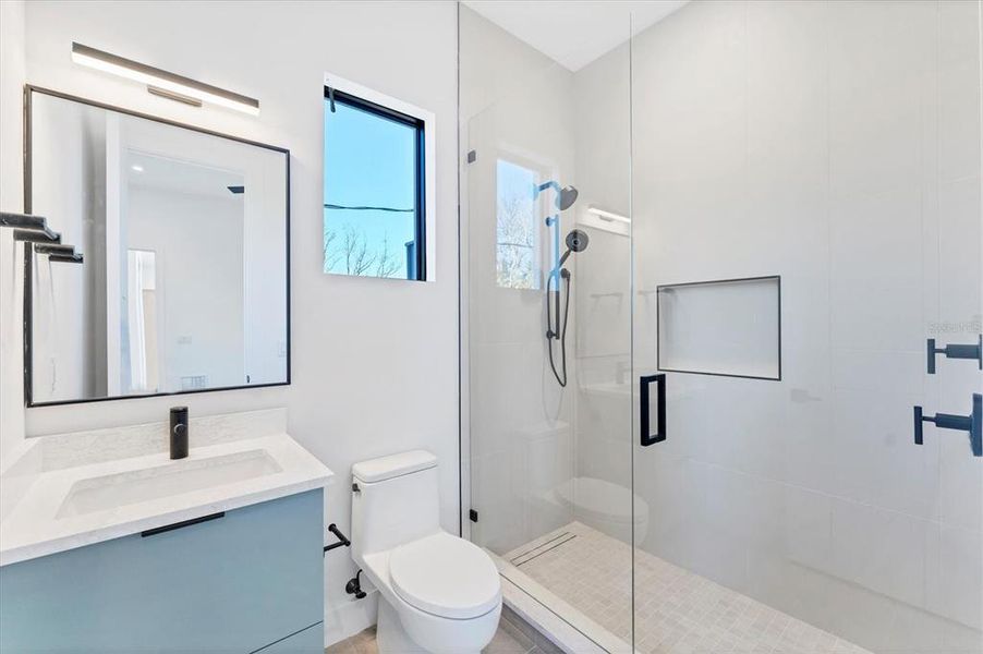 Furnished interior view inside a new home in , Nokomis (Image 8).