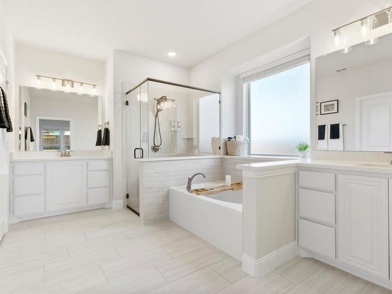 Furnished interior view inside a new home in Star Ranch, Godley (Image 21).