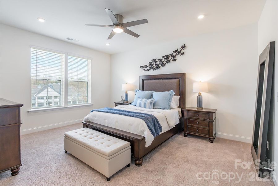 Furnished interior view inside a new home in , Charlotte (Image 28). Furnished interior view inside a new home in , Charlotte (Image 28).