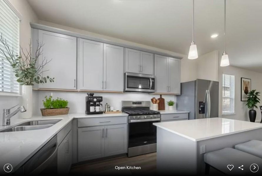 Interior photos- Photo of Pulte model home with same floor plan, not of actual home listed.