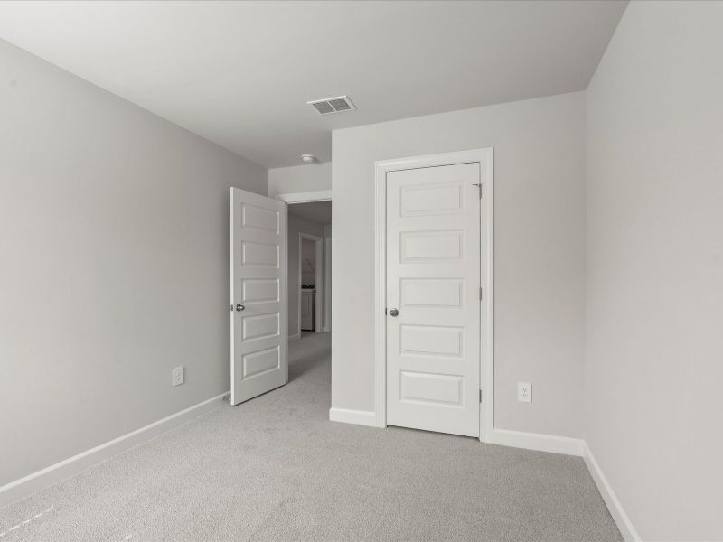 Spacious, unfurnished interior of a new home in Valentine Townes, Greer (Image 17).