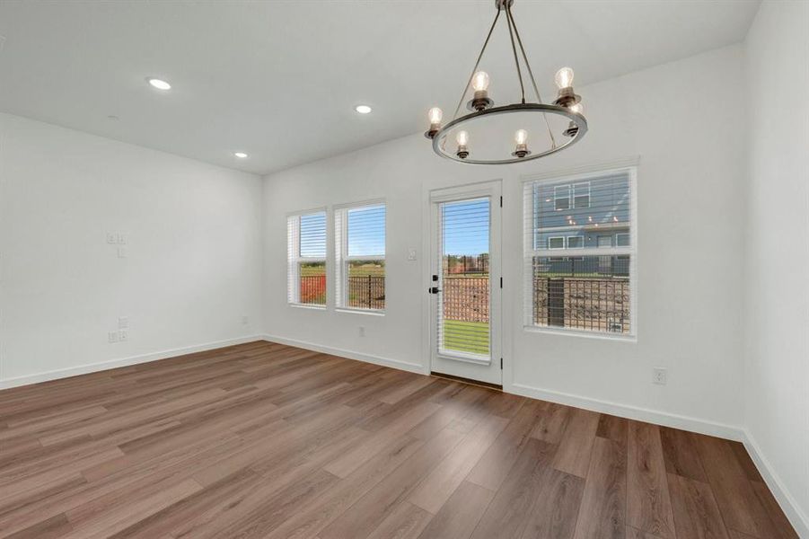 Spacious, unfurnished interior of a new home in Providence Commons, Providence Village (Image 19).
