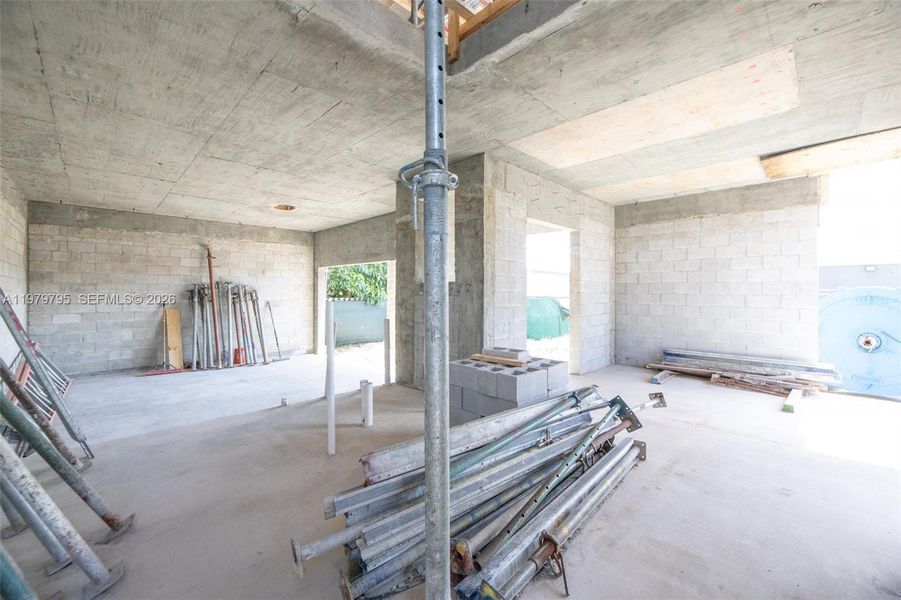 In-progress construction of a new home in , Oakland Park, FL (Image 18).