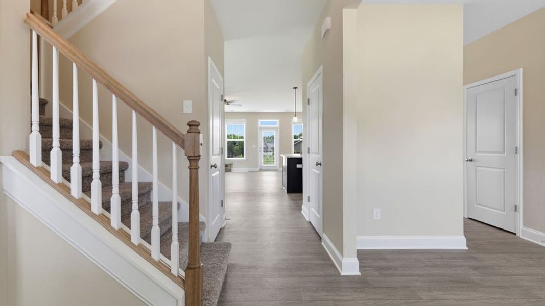Spacious, unfurnished interior of a new home in Palmetto Valley, Anderson (Image 29). Spacious, unfurnished interior of a new home in Palmetto Valley, Anderson (Image 29).