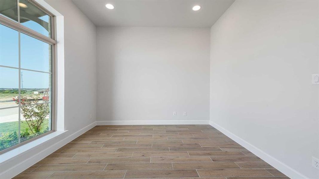 Spacious, unfurnished interior of a new home in The Heights At Uptown Celina 50', Celina (Image 17). Spacious, unfurnished interior of a new home in The Heights At Uptown Celina 50', Celina (Image 17).