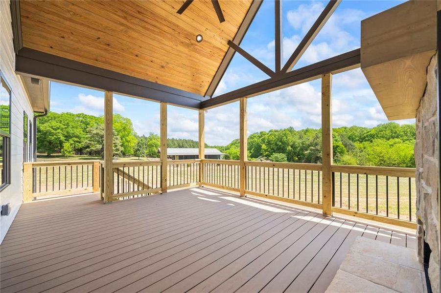 Exterior details and patio area of a home in , Monroe (Image 40).