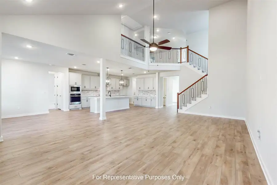 Spacious, unfurnished interior of a new home in Barksdale, Leander (Image 8).
