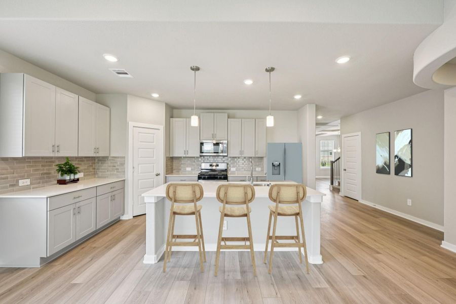 Photo is not of the actual home but is an inspirational photo of builder’s model home and may depict options, furnishings, and/or decorator features that are not included. Photo is not of the actual home but is an inspirational photo of builder’s model home and may depict options, furnishings, and/or decorator features that are not included.