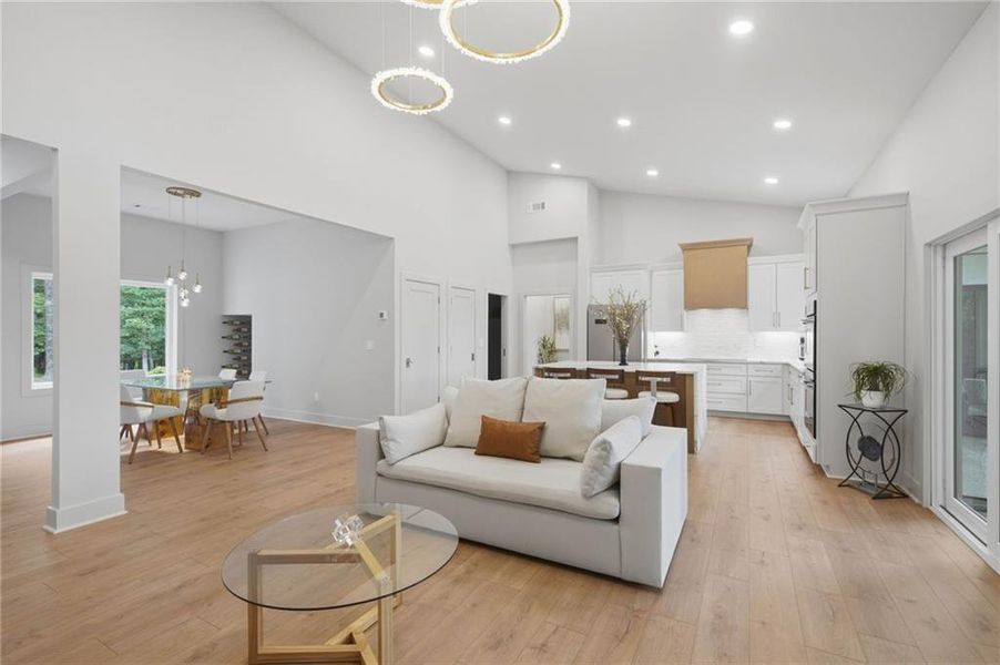Furnished interior view inside a new home in , Eatonton (Image 19).