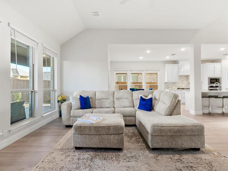 Furnished interior view inside a new home in Star Ranch, Godley (Image 15).