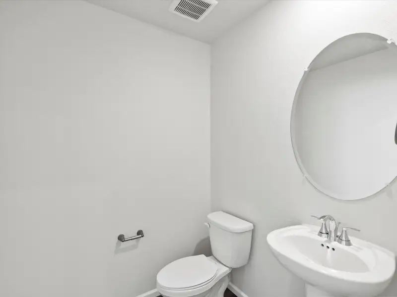 Furnished interior view inside a new home in Poudre Heights: The Meadow Collection, Windsor (Image 9).