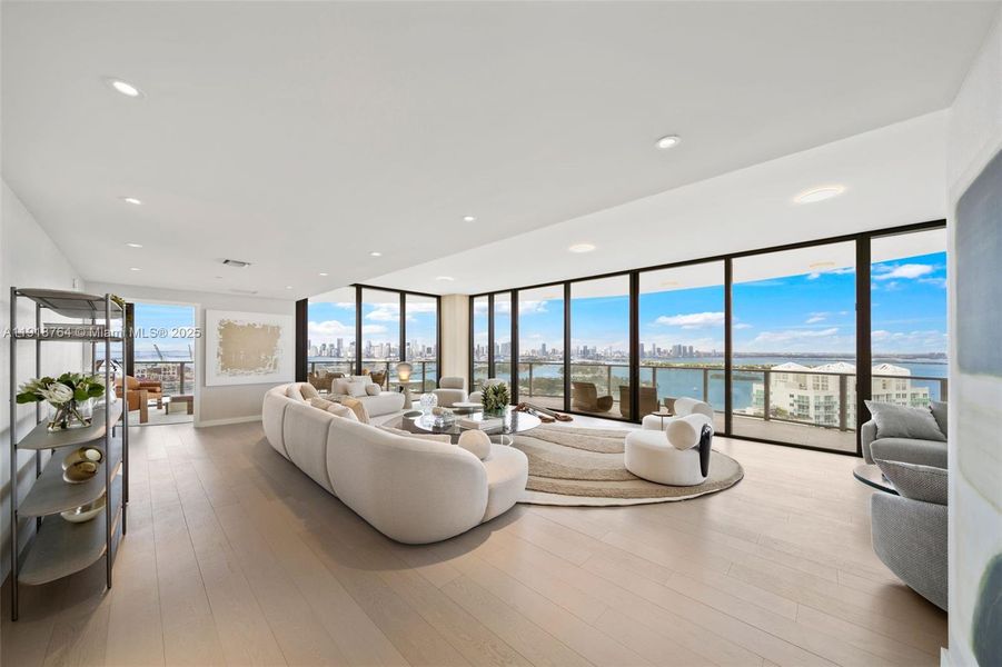 Furnished interior view inside a new home in Five Park, Miami Beach (Image 53). Furnished interior view inside a new home in Five Park, Miami Beach (Image 53).