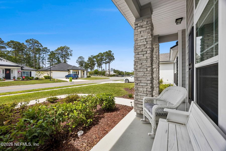 Exterior details and patio area of a home in , Yulee (Image 21). Exterior details and patio area of a home in , Yulee (Image 21).