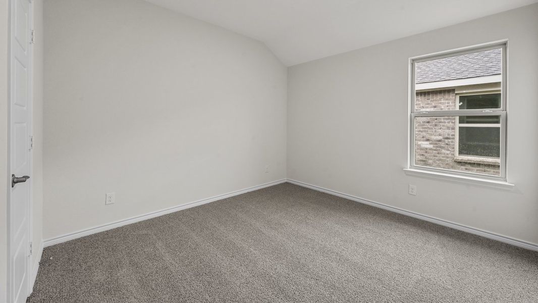 Representative unfurnished interior of a home built from the Bentworth by D.R. Horton in Elevon, Lavon (Image 12).