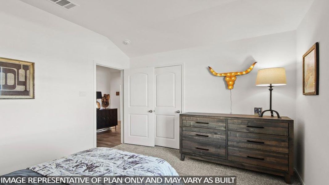 Furnished interior view inside a new home in Porters Mill, New Caney (Image 19).