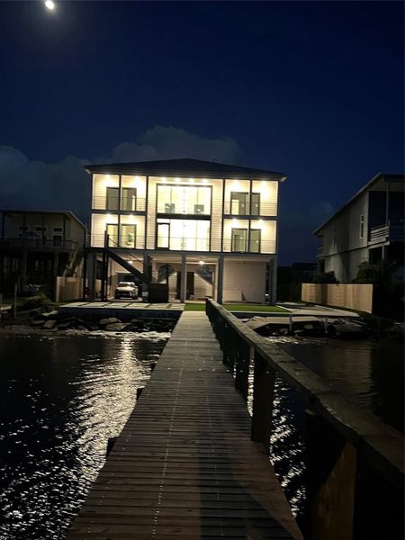 Exterior details and patio area of a home in , Galveston (Image 30). Exterior details and patio area of a home in , Galveston (Image 30).