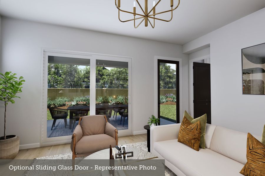 The Mirren - Optional Sliding Glass Door
