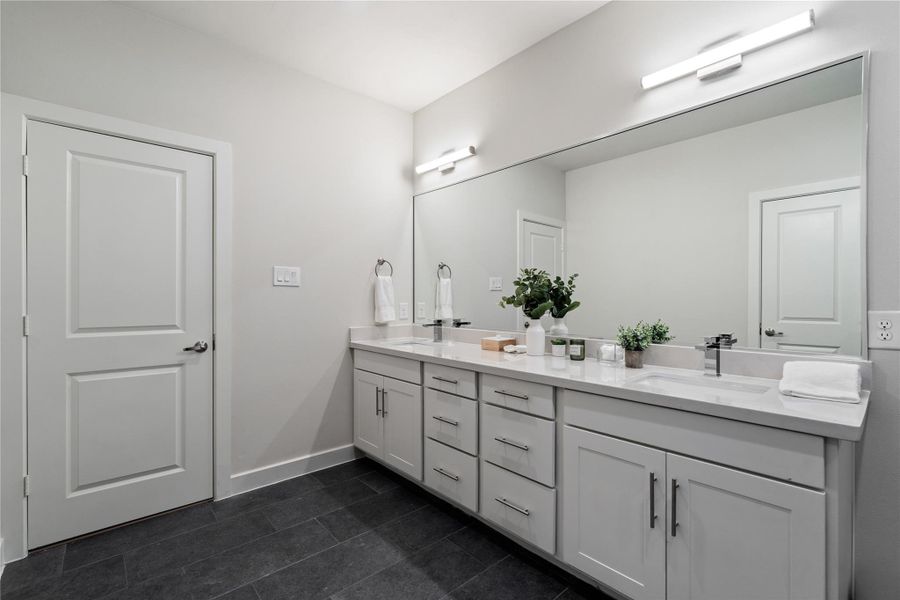 Furnished interior view inside a new home in Willowbend Point, Houston (Image 30).