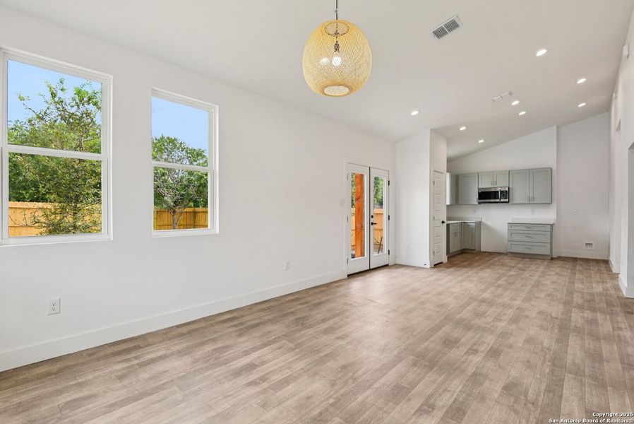 Spacious, unfurnished interior of a new home in , San Antonio (Image 47). Spacious, unfurnished interior of a new home in , San Antonio (Image 47).