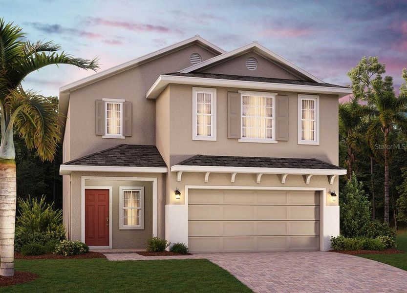 Front Exterior Rendering