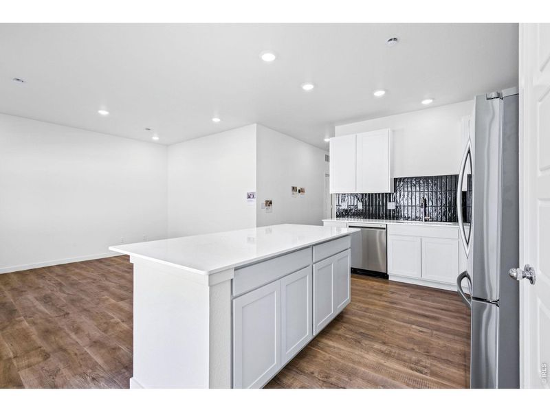Furnished interior view inside a new home in Union Colony West, Greeley (Image 6).