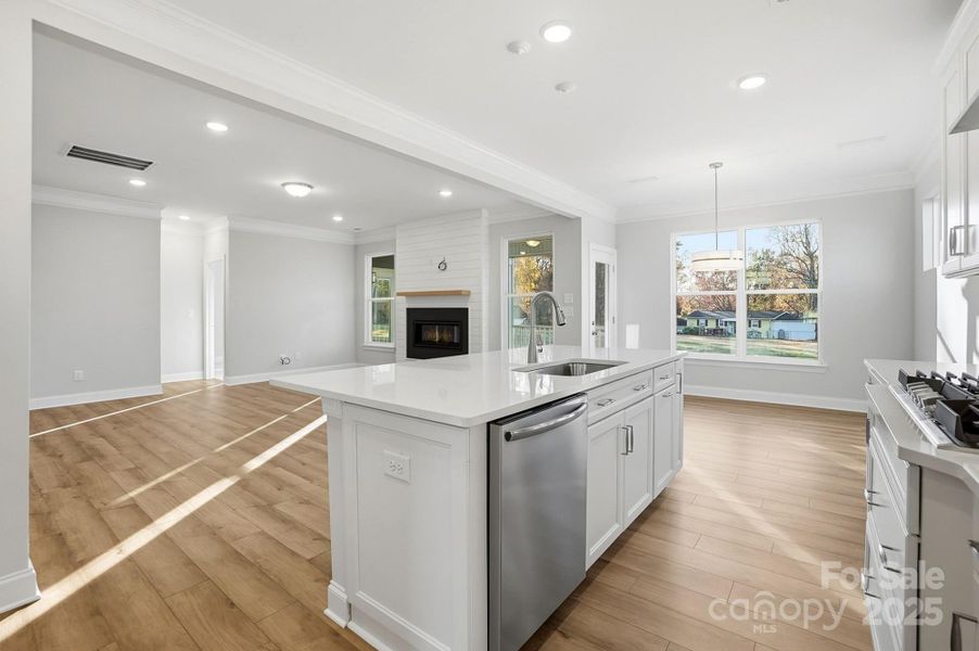 Furnished interior view inside a new home in Waterford Commons, Rock Hill (Image 12). Furnished interior view inside a new home in Waterford Commons, Rock Hill (Image 12).