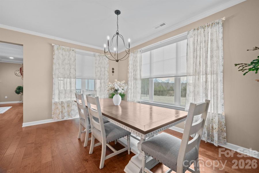 Furnished interior view inside a new home in , Concord (Image 19).