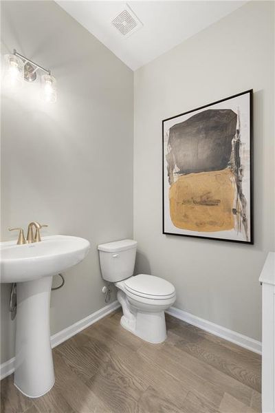 Furnished interior view inside a new home in Sierra Creek, Hoschton (Image 8).