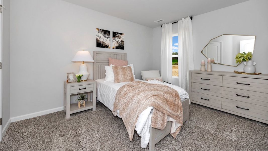 Representative furnished interior of a home built from the Lakeside by D.R. Horton in Bailey Park, Fayetteville (Image 26).