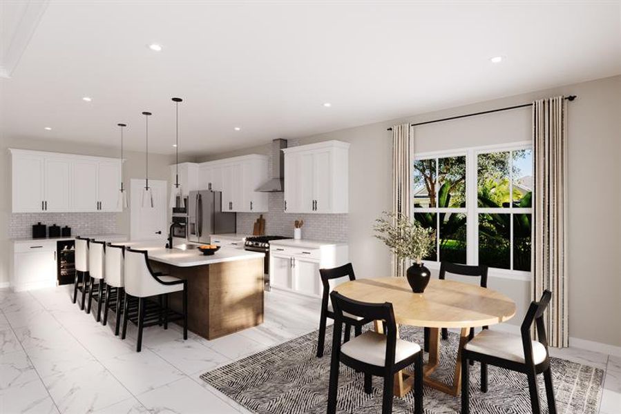 Furnished interior in a model home at Lake Mattie Preserve Estates in Auburndale (Image 14). Furnished interior in a model home at Lake Mattie Preserve Estates in Auburndale (Image 14).