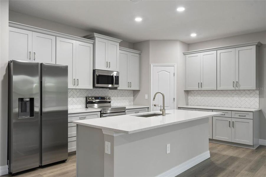 Furnished interior view inside a new home in , Orange City (Image 6). Furnished interior view inside a new home in , Orange City (Image 6).