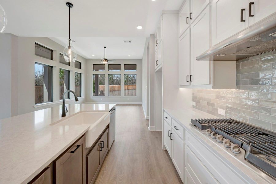 Furnished interior view inside a new home in Kresston - Enclave Collection, Magnolia (Image 6).