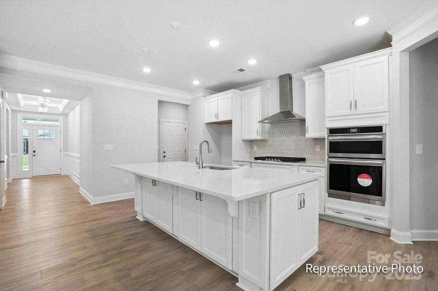 Furnished interior view inside a new home in The Meadows at Laurelbrook, Sherrills Ford (Image 5).