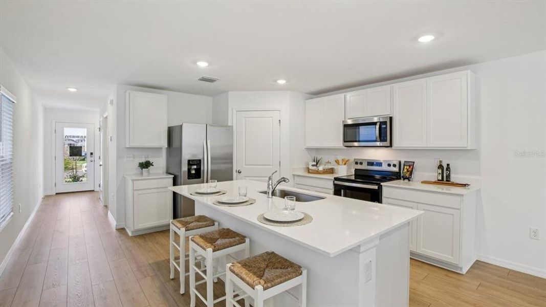 Furnished interior view inside a new home in , Dade City (Image 13).