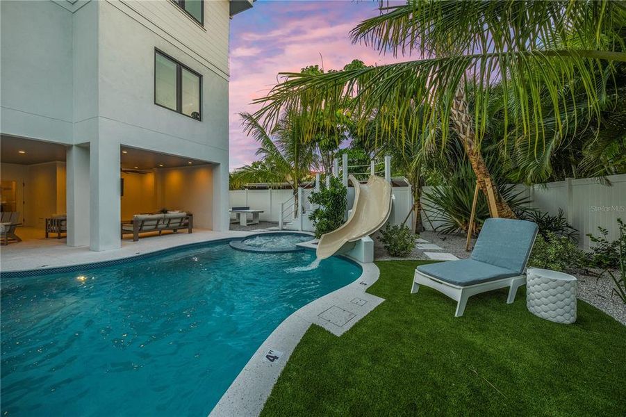 Exterior details and patio area of a home in , Sarasota (Image 4). Exterior details and patio area of a home in , Sarasota (Image 4).