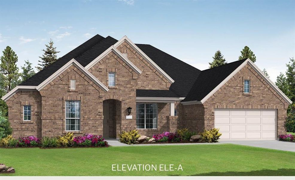 Front Elevation ( representative rendering)