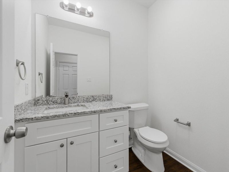 Furnished interior view inside a new home in , Houston (Image 9).