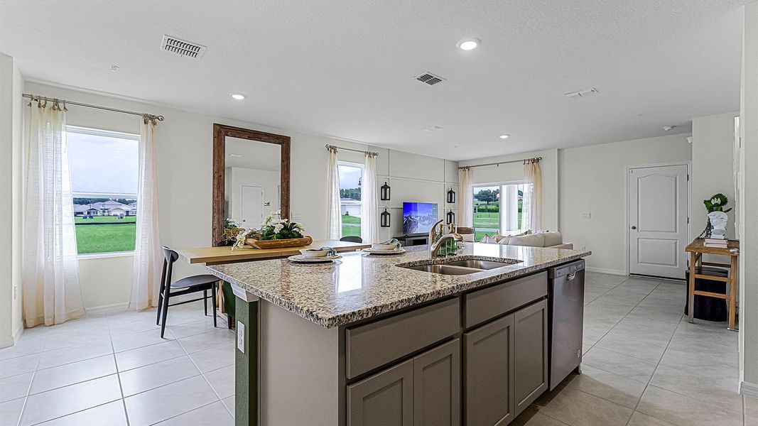 Furnished interior view inside a new home in Windrose, Apopka (Image 10).