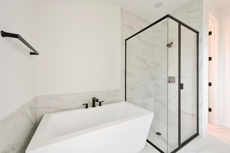 Furnished interior view inside a new home in Crosswinds, Kyle (Image 8). Furnished interior view inside a new home in Crosswinds, Kyle (Image 8).