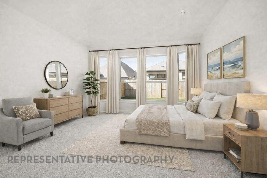 Primary Bedroom - Virtually Staged