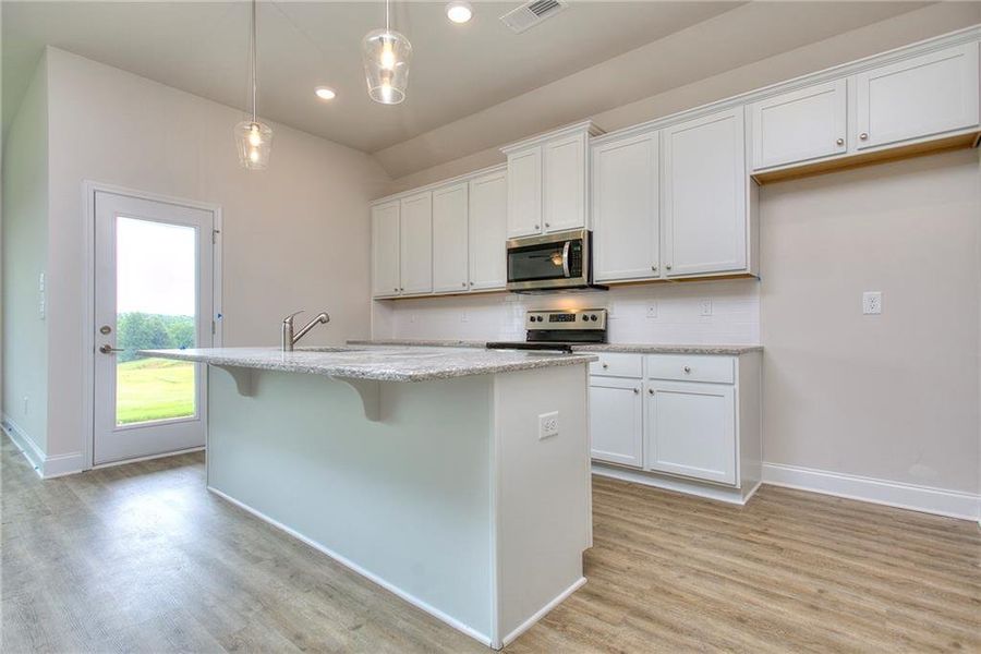 Furnished interior view inside a new home in , Homer (Image 11).