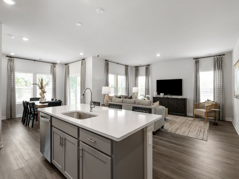 Furnished interior view inside a new home in Oxford Station, Salisbury (Image 12).
