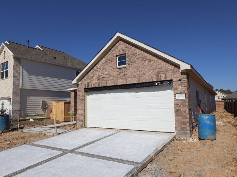 In-progress construction of a new home in Indian Springs, Crosby, TX (Image 7).