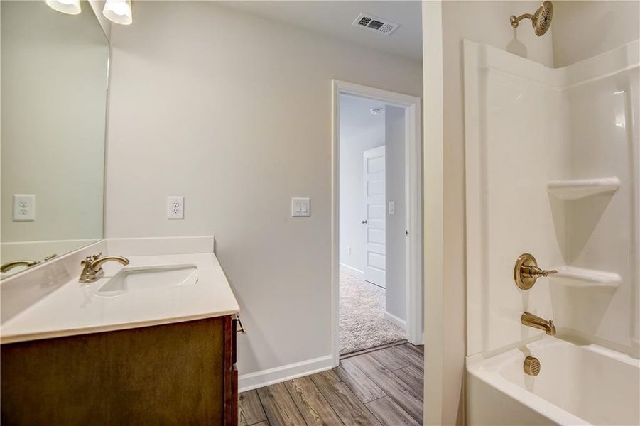 Furnished interior view inside a new home in Summerlin, Winder (Image 9). Furnished interior view inside a new home in Summerlin, Winder (Image 9).