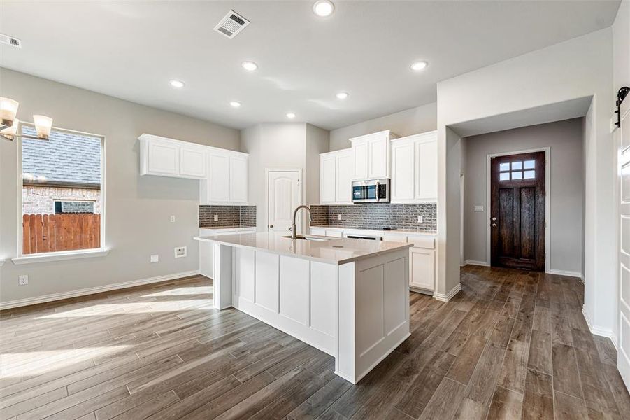 Furnished interior view inside a new home in Waterford Park, Weatherford (Image 6).