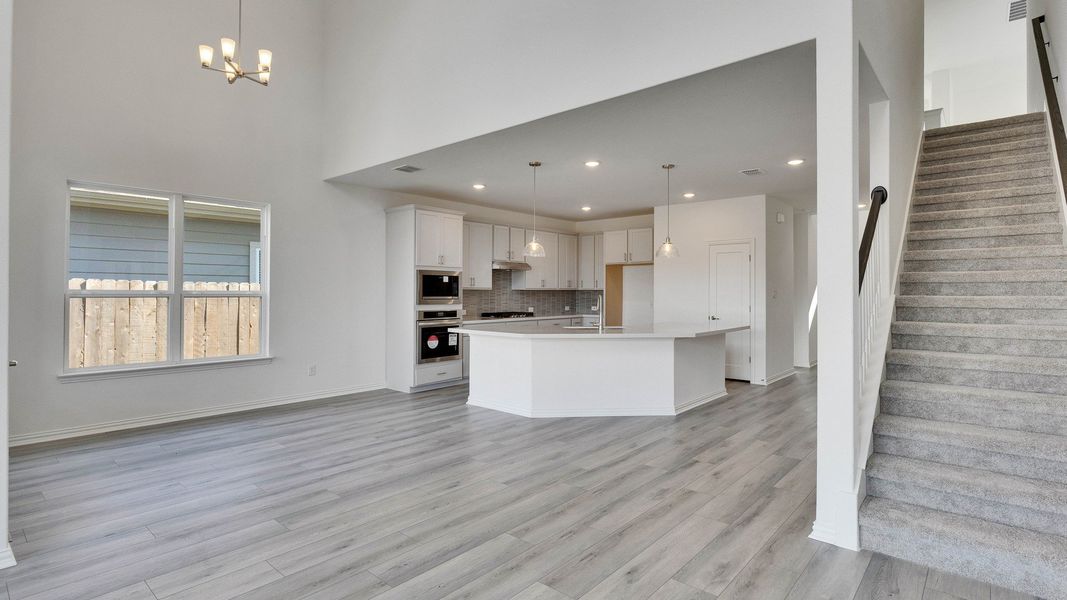 Furnished interior view inside a new home in Spring Creek, Taylor (Image 11).